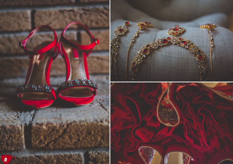 Wedding Shoes and Lengha