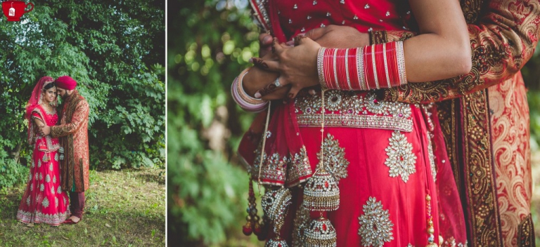 Sikh bride and groom derby