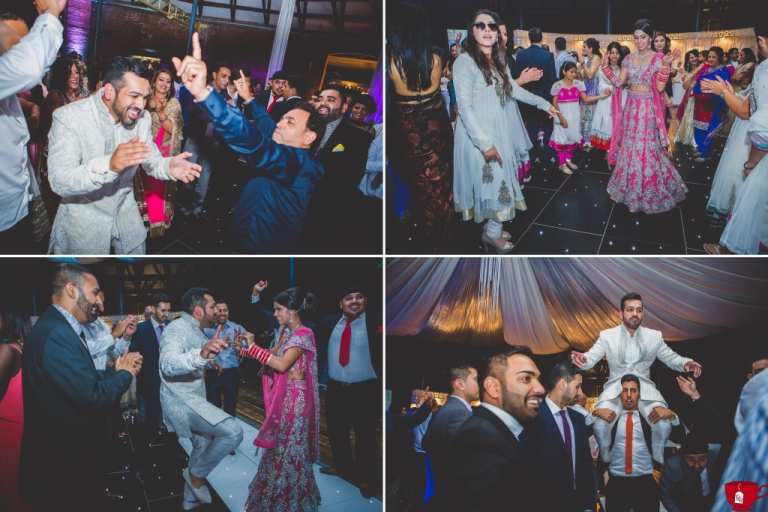 Asian wedding reception Derby