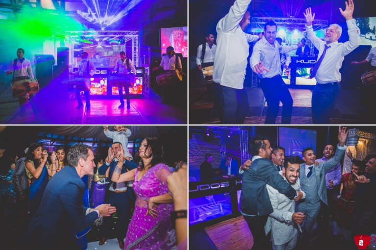 Indian wedding party